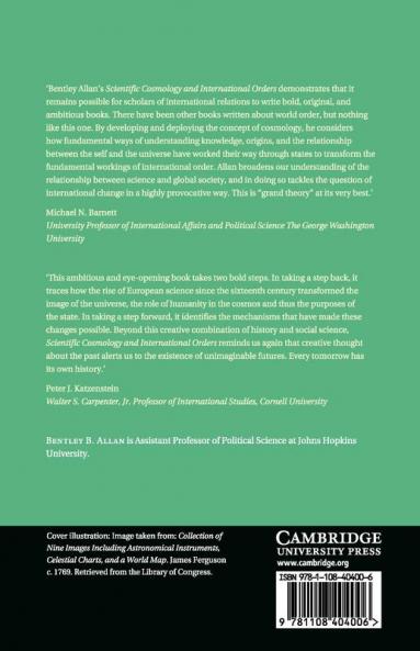 Scientific Cosmology and International Orders