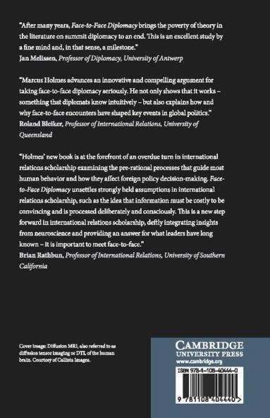 Face-to-Face Diplomacy