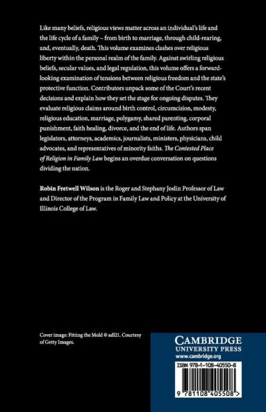 The Contested Place of Religion in Family Law