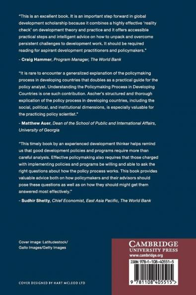 Understanding the Policymaking Process in Developing             Countries