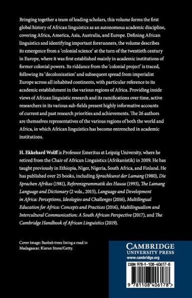 A History of African Linguistics