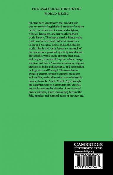 The Cambridge History of World Music