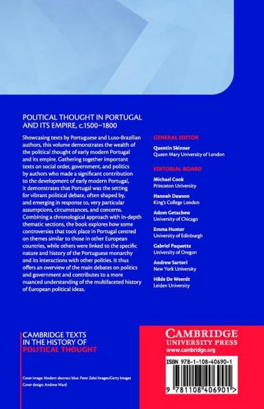 Political Thought in Portugal and its Empire c.1500-1800