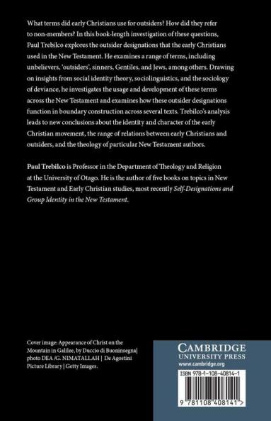Outsider Designations and Boundary Construction in the New Testament