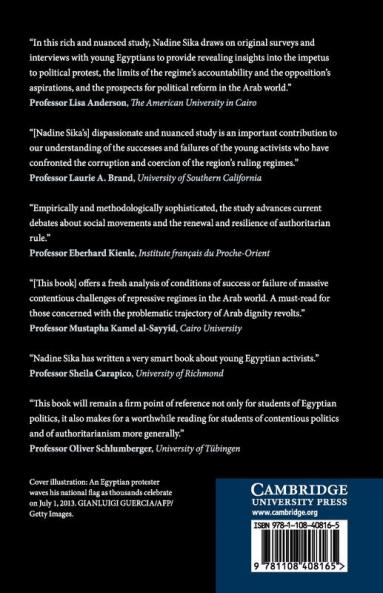 Youth Activism and Contentious Politics in Egypt