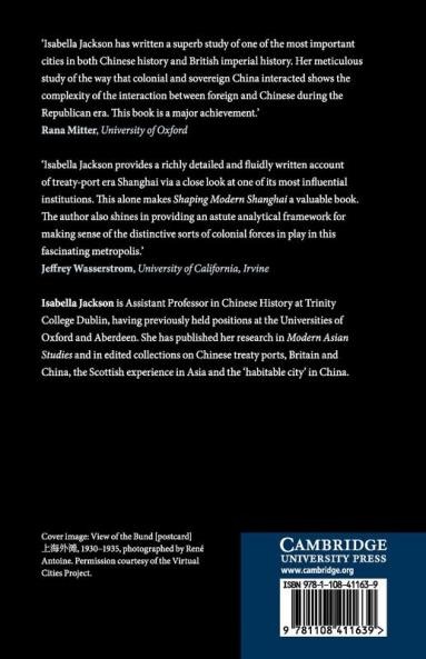Shaping Modern Shanghai