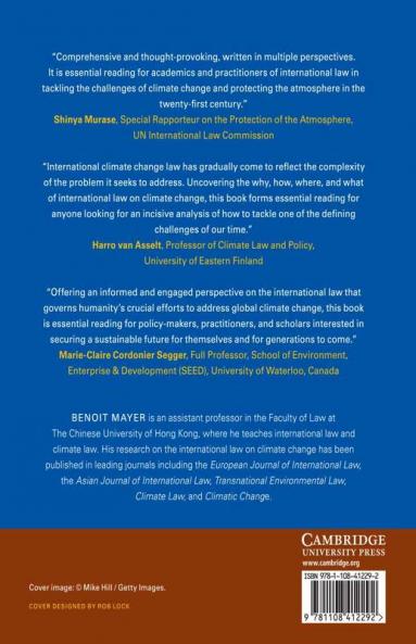 The International Law on Climate Change