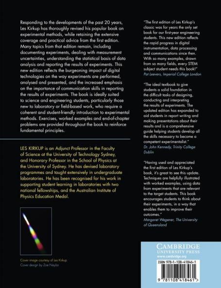 Experimental Methods for Science and Engineering Students