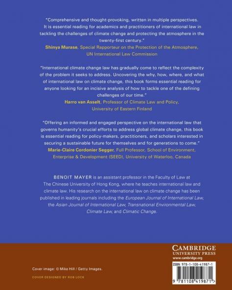 The International Law on Climate Change