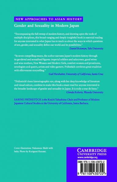Gender and Sexuality in Modern Japan