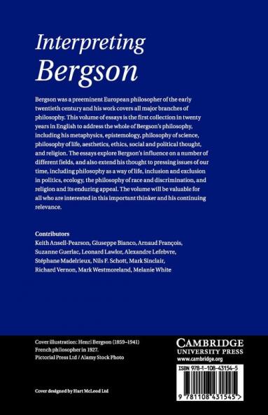 Interpreting Bergson