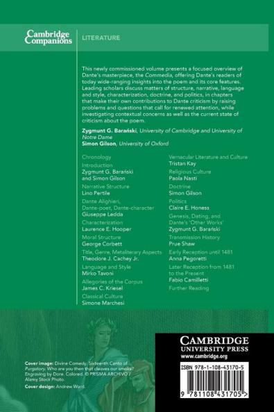 The Cambridge Companion to Dante's 'Commedia'