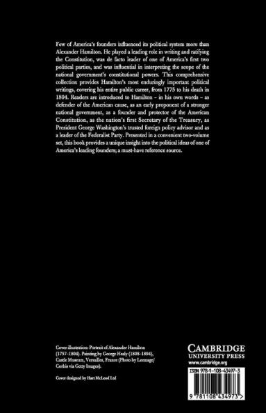 The Political Writings of Alexander Hamilton