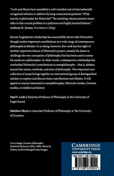 Nietzsche's Metaphilosophy