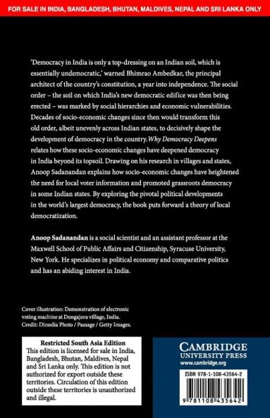 Why Democracy Deepens (South Asia Edition)