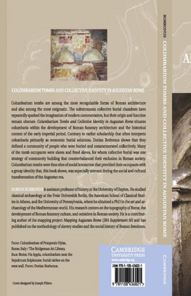 Columbarium Tombs and Collective Identity in Augustan             Rome