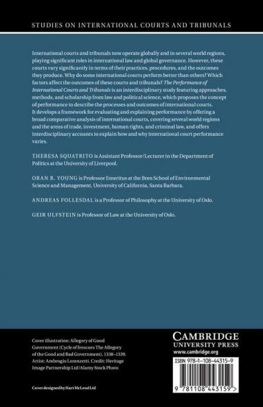 The Performance of International Courts and             Tribunals