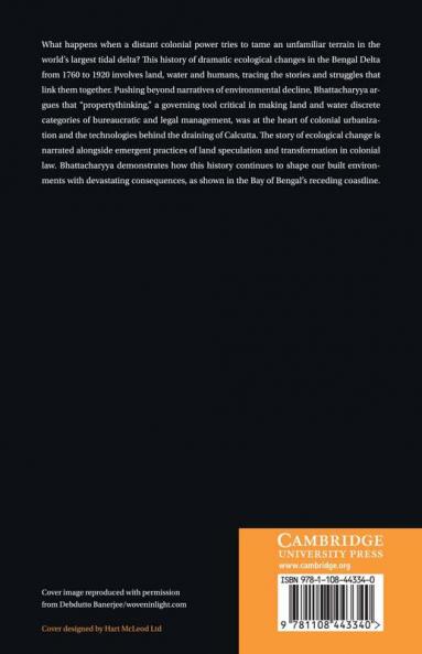 Empire and Ecology in the Bengal Delta