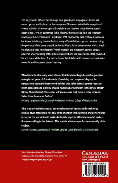 Saint-Saëns and the Stage