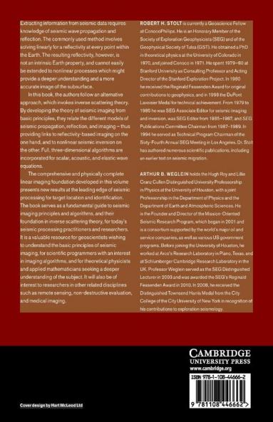 Seismic Imaging and Inversion