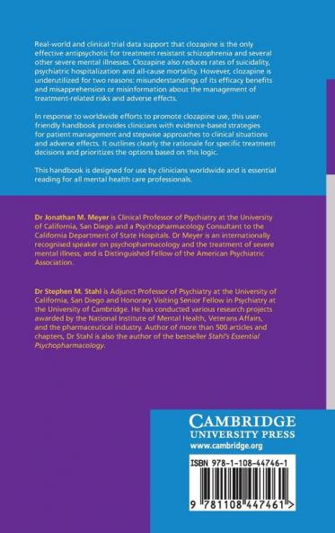 The Clozapine Handbook