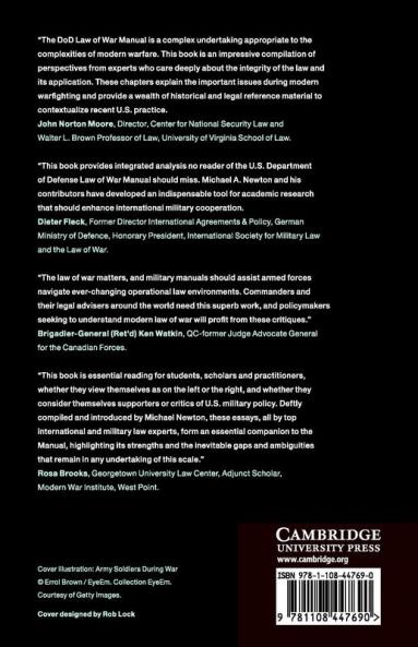 The United States Department of Defense Law of War Manual