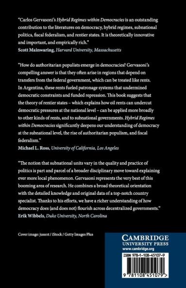 Hybrid Regimes within Democracies
