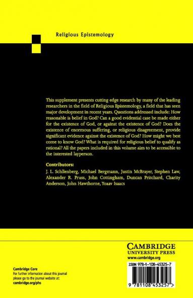 Religious Epistemology