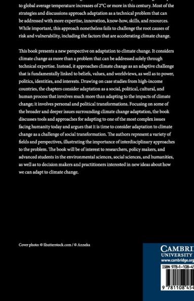 The Adaptive Challenge of Climate Change