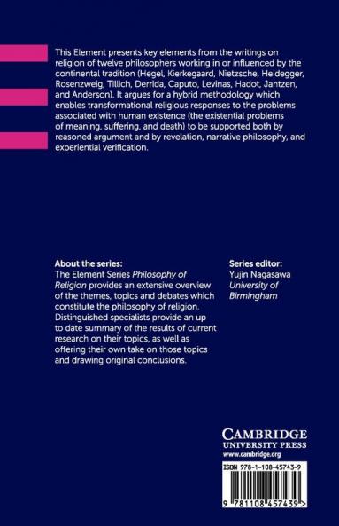 Continental Philosophy of Religion