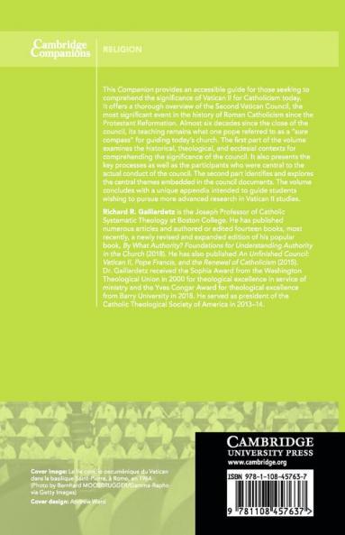 The Cambridge Companion to Vatican II