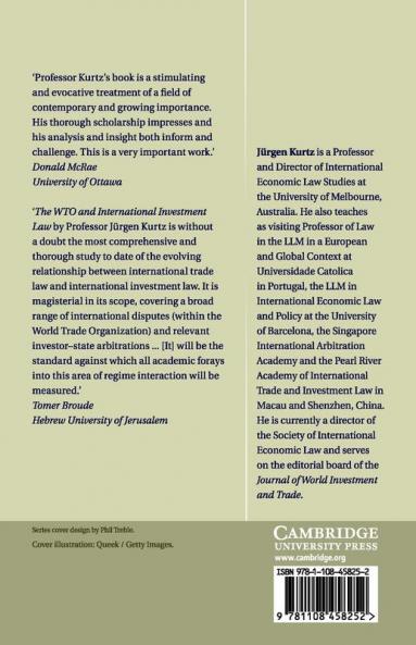 The WTO and International Investment Law