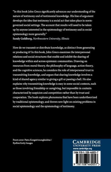 The Transmission of Knowledge