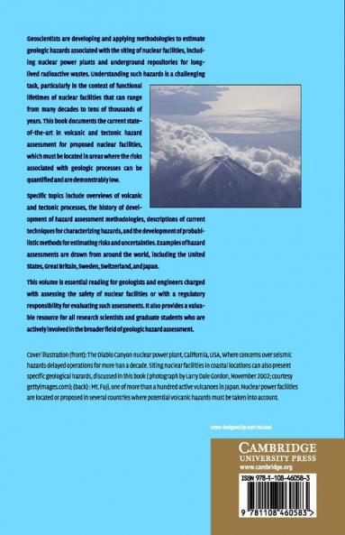 Volcanic and Tectonic Hazard Assessment for Nuclear Facilities