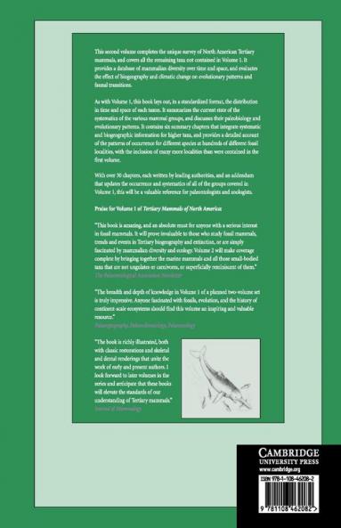 Evolution of Tertiary Mammals of North America