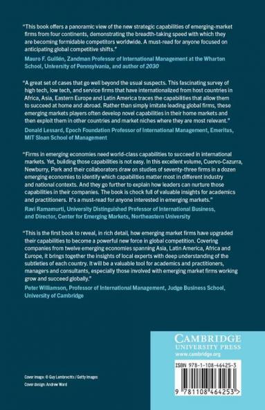 Building Strategic Capabilities in Emerging Markets