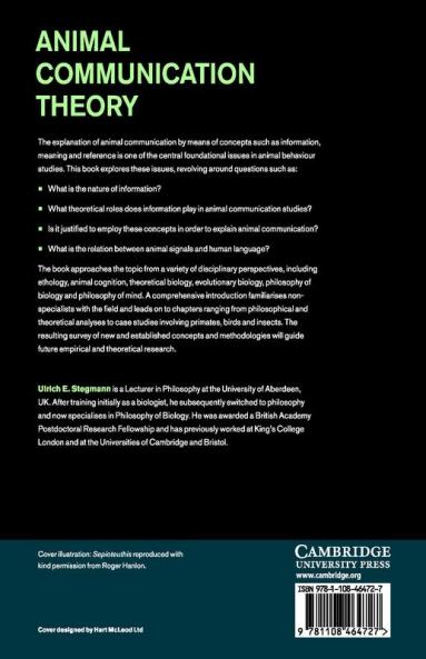 Animal Communication Theory