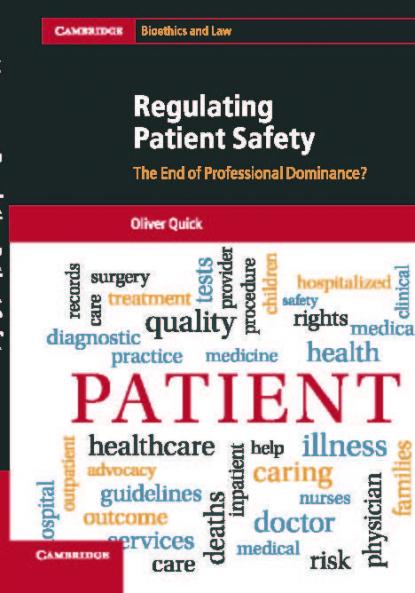 Regulating Patient Safety