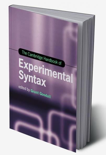 The Cambridge Handbook of Experimental Syntax