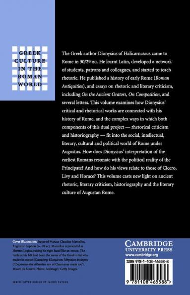 Dionysius of Halicarnassus and Augustan Rome