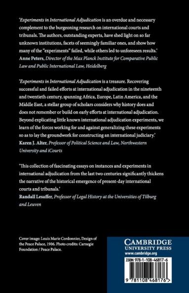 Experiments in International Adjudication