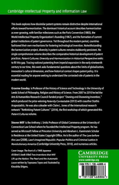 Patent Cultures