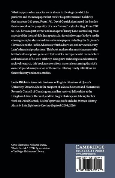 David Garrick and the Mediation of Celebrity