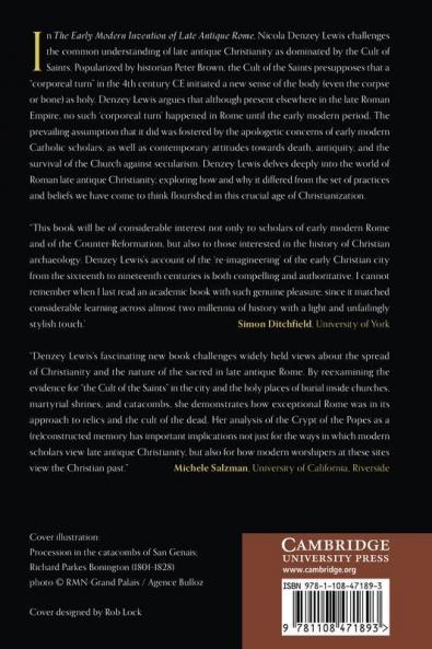 The Early Modern Invention of Late Antique Rome