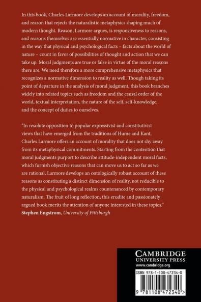 Morality and Metaphysics