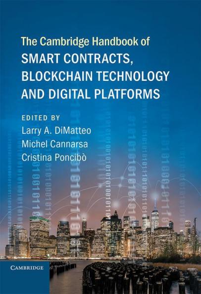 The Cambridge Handbook of Smart Contracts Blockchain Technology and Digital Platforms
