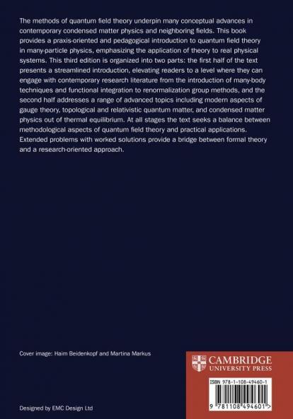 Condensed Matter Field Theory