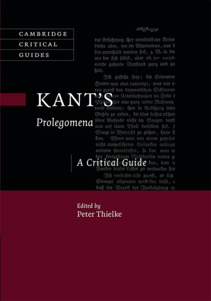 Kant's Prolegomena