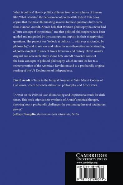 Arendt on the Political