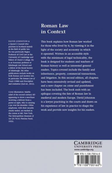 Roman Law in Context